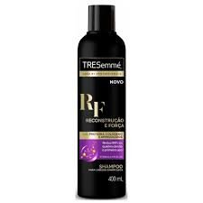 Shampoo reconstrução e força com 400ml Tresemmé