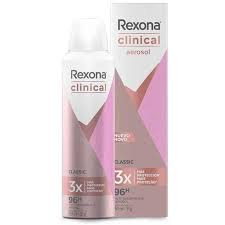 Desodorante Rexona Clinical Aerosol Classic Woman 150ml 