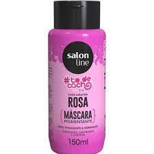 Salon Line To De Cacho Máscara capilar Pigmentante Rosa150Ml