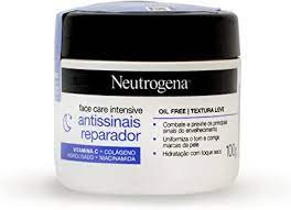 Creme Facial Neutrogena Face Care Intensive Antissinais Reparador com 100g