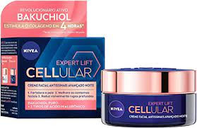 CREME FACIAL ANTISSINAIS AVANÇADO NOITE NIVEA CELLULAR EXPERT LIFT 48G