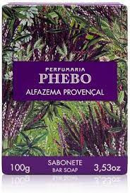 Sabonete em Barra Phebo Alfazema Provençal