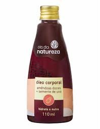 Cia da Natureza Óleo Corporal Amêndoas Doces e semente de uva 110ml