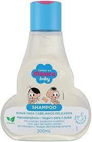 Shampoo Turma da Mônica Baby Suave para Cabelinhos Delicados com 200ml Infantil