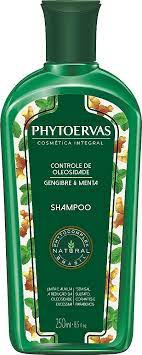 Shampoo Phytoervas Controle de Oleosidade Gengibre & Menta- 250ml