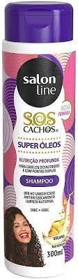 Shampoo Salon Line SOS Cachos Super Óleos 300ml