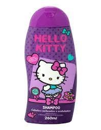 Infantil Hello Kitty Shampoo Cabelos cacheados e ondulados 200Ml