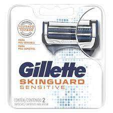 Carga para Aparelho de Barbear Gillette Skinguard sensitive 2 Unidades