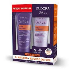 Kit Siàge Liso intenso Shampoo 250ml + Condicionador 125ml