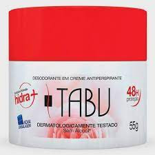 Desodorante Antiperspirante Creme Tabu 55G