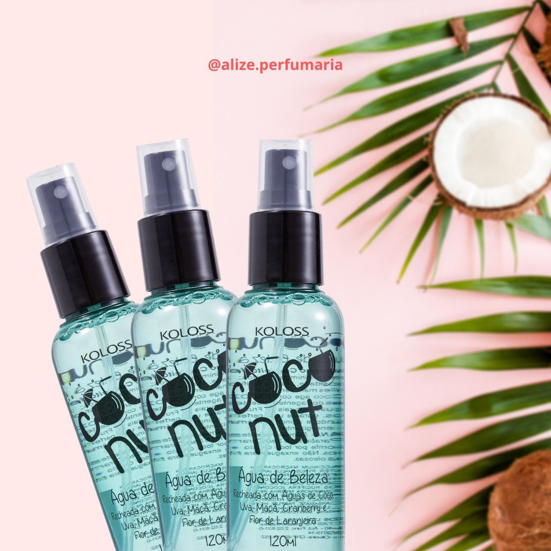 ÁGUA DE BELEZA KOLOSS COCO NUT