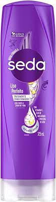 Condicionador liso perfeito com 325ml Seda