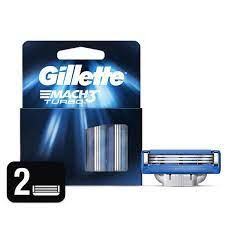 Carga para Aparelho de Barbear Gillette Mach3 Turbo 2 Unidades