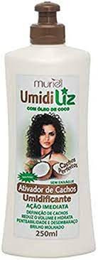 Umidificante Ativador de Cachos Umidiliz Óleo de Coco com 250ml