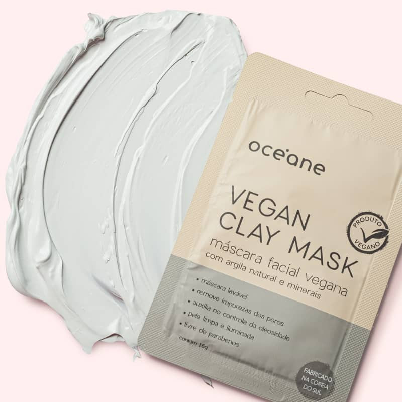 Máscara Facial Vegana Vegan Clay Mask 15g