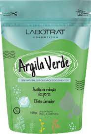 Máscara facial Argila Verde 100g - Labotrat Cosméticos