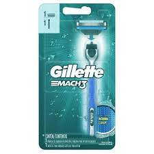 Aparelho De Barbear Masculino Gillette Mach3 Sensitive