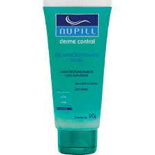 Gel Microesfoliante Facial Nupill Derme Control limpa Produndamente com suavidade 90g