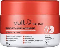 Hidratante facial Creme Antissinais Vult Facial 100g
