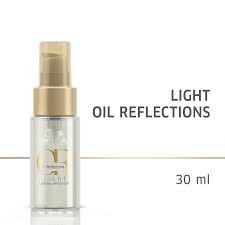 Óleo capilar profissional oil reflections light Wella- 30 ml