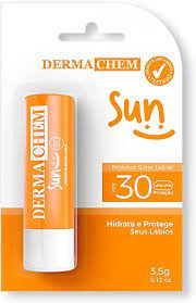 Protetor Solar e Hidratante Labial Sun - Dermachem Fps30