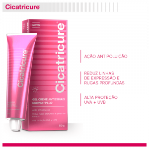 Cicatricure Gel Creme Antissinais Diurno FPS 30 - Anti-Idade Facial 50g 