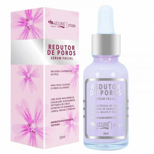 SÉRUM FACIAL REDUTOR DE POROS - Max Love - 30ml