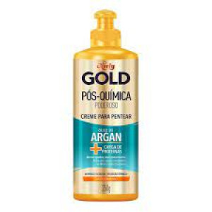 Creme para pentear Niely Gold Pós- Química Óleo de argan + carga de proteínas 
