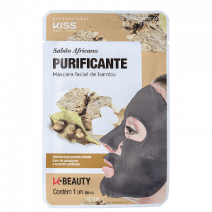 Máscara Facial de Sabão Africano - Purificante - Kiss NY