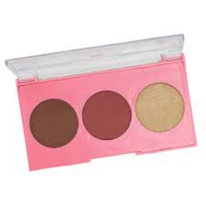 Paleta Match Perfeito Blush, Iluminador e Contorno- Anita