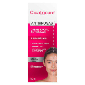 CICATRICURE ANTISSINAIS CREME ANTIRRUGAS COM 30G