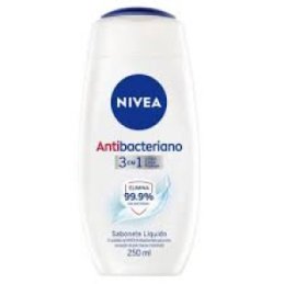 Sabonete Líquido Nivea Antibacteriano 3 em 1 250ml