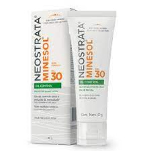 PROTETOR SOLAR FACIAL NEOSTRATA MINESOL OIL CONTROL PELE OLEOSA FPS 30 COM 40G