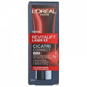 Loreal Paris Revitalift Laser X3 Cicatri Correct FPS 25 - Creme para Rugas e Anti-Idade 30ml