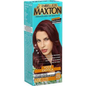 Tintura/Coloração 4.66 Vermelho Borgonha Maxton