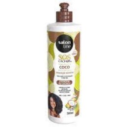 Ativador de Cachos SOS Cachos Coco Tratamento Profundo 500ml Salon Line 