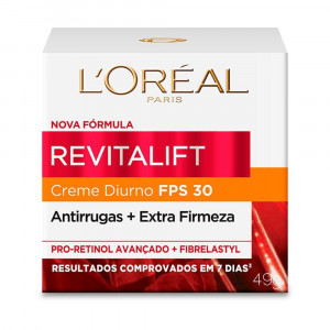 Creme Anti-Idade Facial Loreal Paris Revitalift Creme Diurno FPS18 - 49g