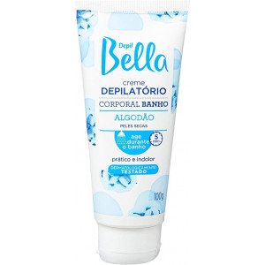 DEPIL BELLA - Creme depilatório corporal banho algodão - 100G