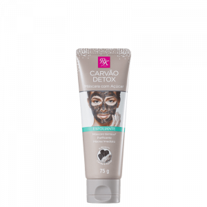 Kiss New York RK by Kiss Carvão Detox com Açúcar - Máscara Facial 75g