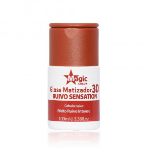 Mini Matizador 3D Ruivo Sensation - Efeito Ruivo Intenso - 100ml