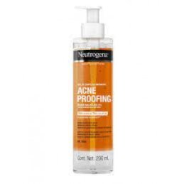 GEL DE LIMPEZA FACIAL NEUTROGENA ACNE PROOFING COM 200ML