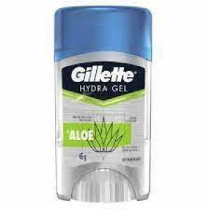 Desodorante antitranspirante clear gel Gillette Aloe masculino com 45g