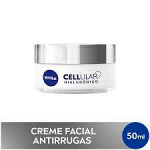 CREME FACIAL ANTIRRUGAS NIVEA CELLULAR HIALURÔNICO DIA FPS 30 50ML