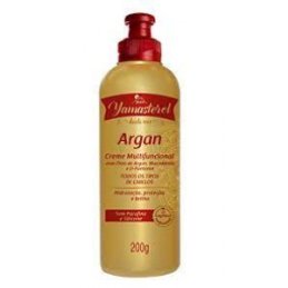 Creme multifuncional para cabelo Yamasterol argan com 200g