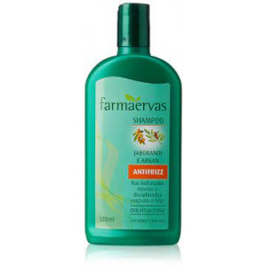 Shampoo Farmaervas Jaborandi e Argan Antifrizz 320Ml