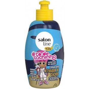 Ativador Cacho Salon Line Kids Liberado #Todecacho 300Ml Infantil