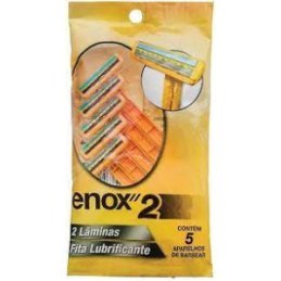 Aparelho de Barbear Enox GT-II C/ 5 Unidades