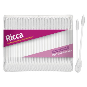 Aplicador de Maquiagem 80 Unidades - Ricca