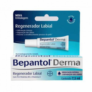 Bepantol Derma Creme Regenerador Protetor Labial FPS30 - 7,5mL