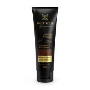 Máscara capilar Condicionante Colorante Castanho 120g